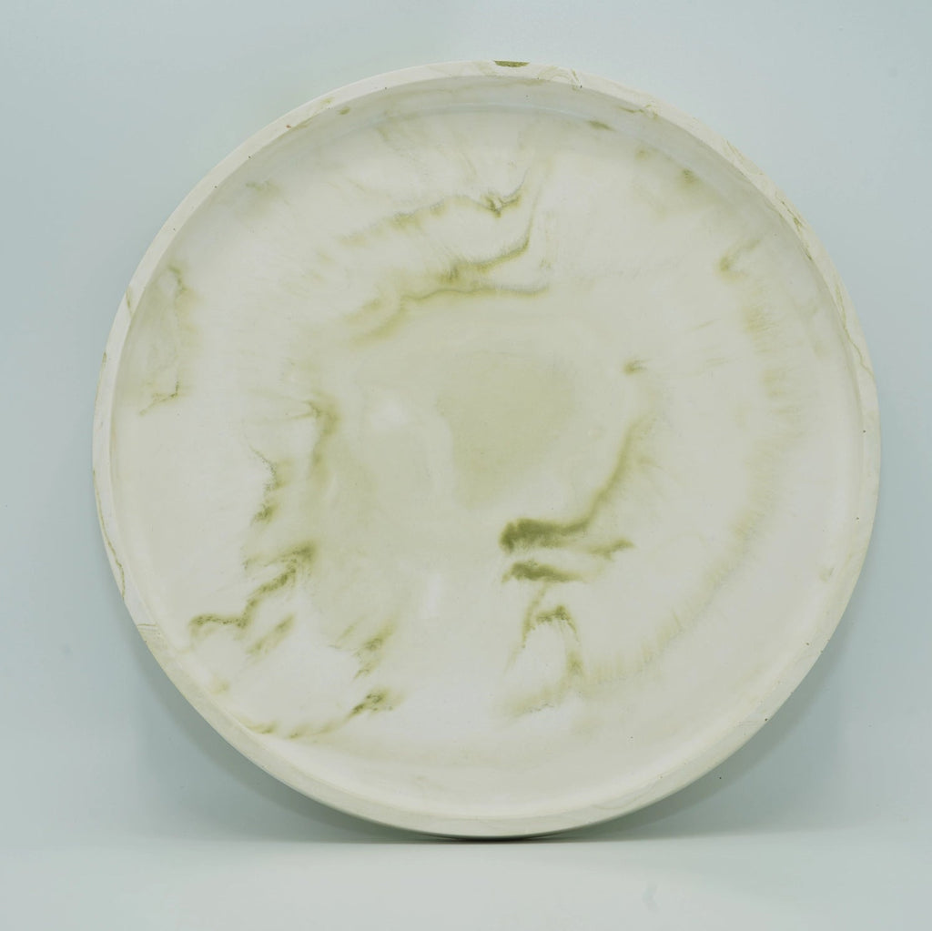 Marblelous bord 25 cm | keramiek met marmerlook