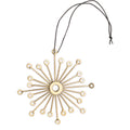 Xmas deco | Snowflake brass