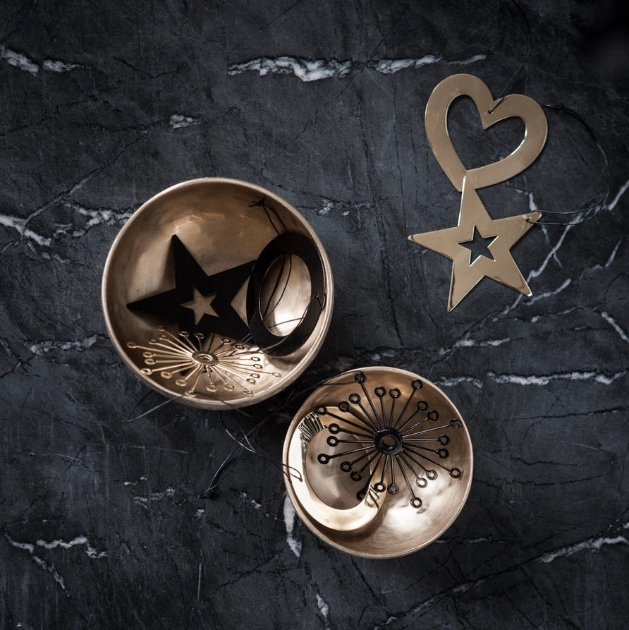 Xmas deco | Snowflake brass