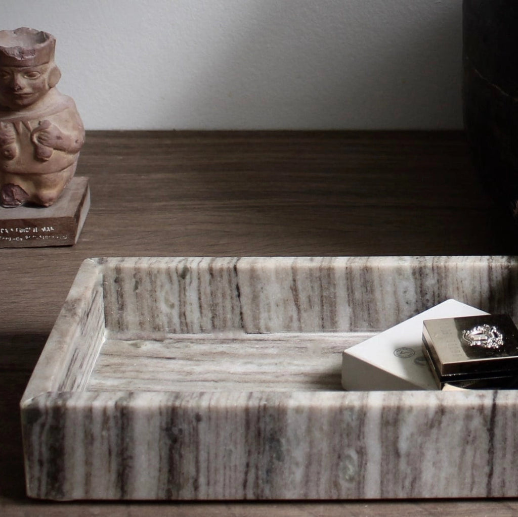 Marble bowl 15 x 30 x 5 cm