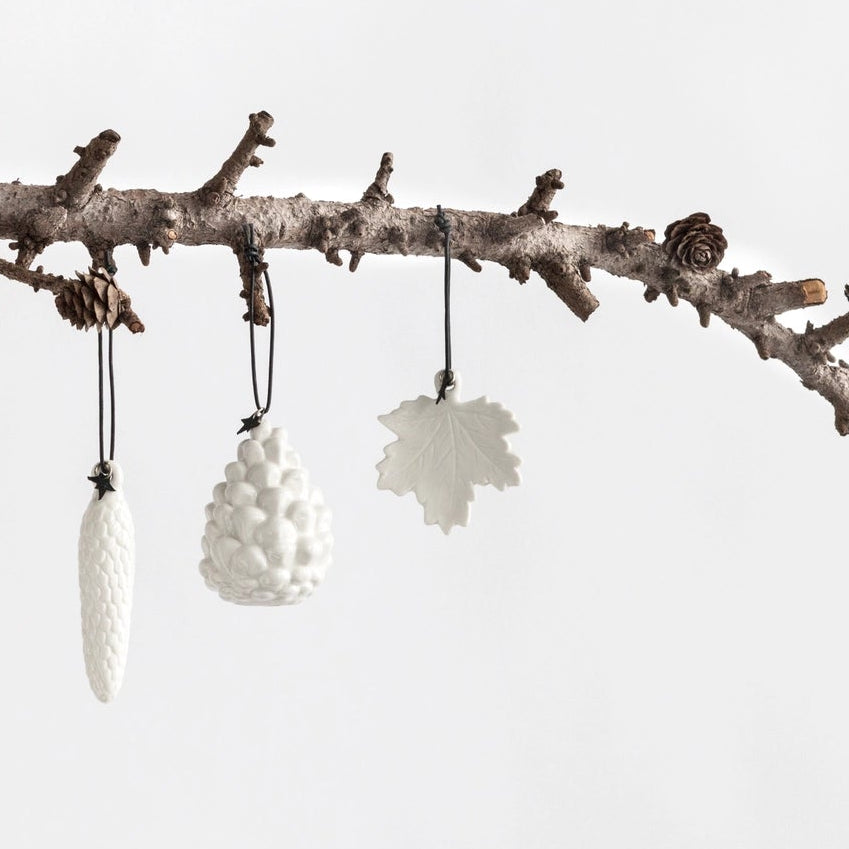 Xmas deco | Porcelain leaf