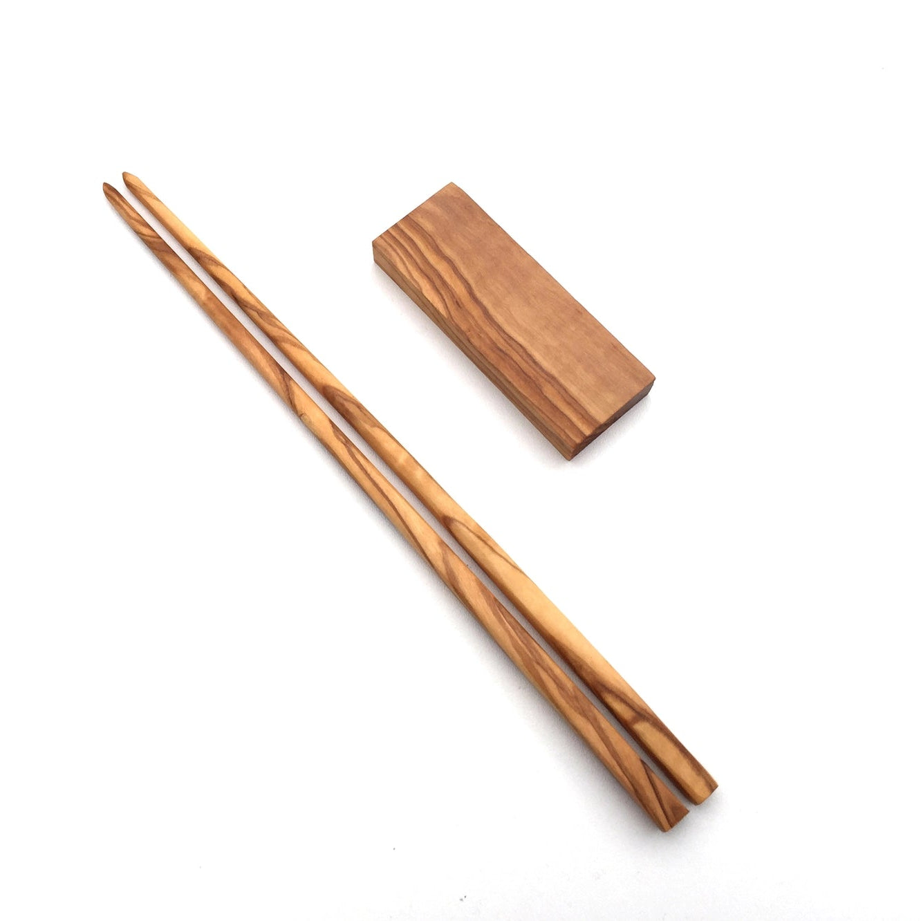 Olijfhout | Sushi-eetstokjes 23 cm