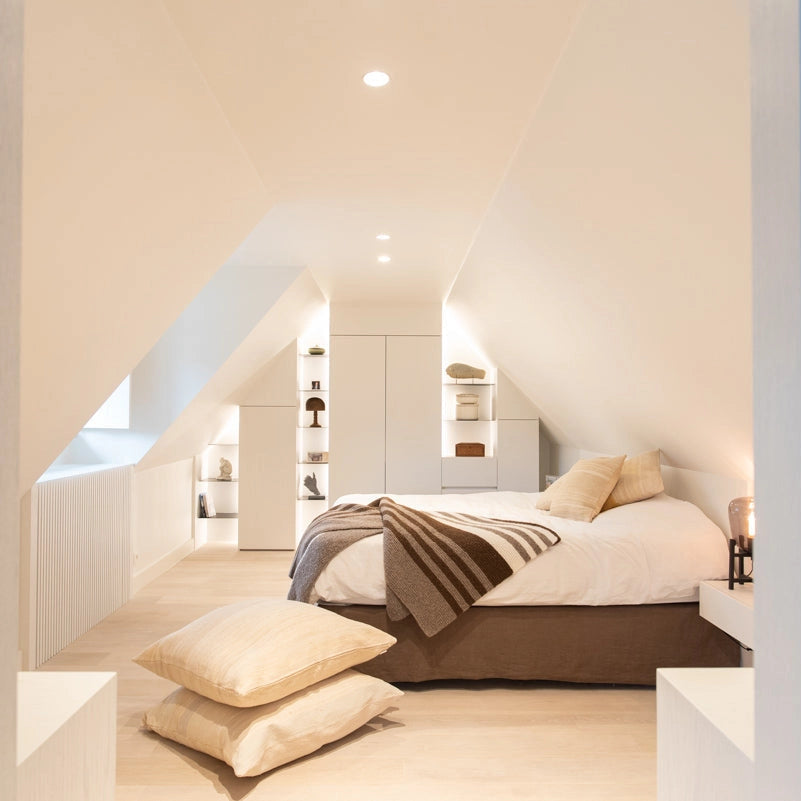 Handgemaakte Kussenhoes | off-white/silk of Sari