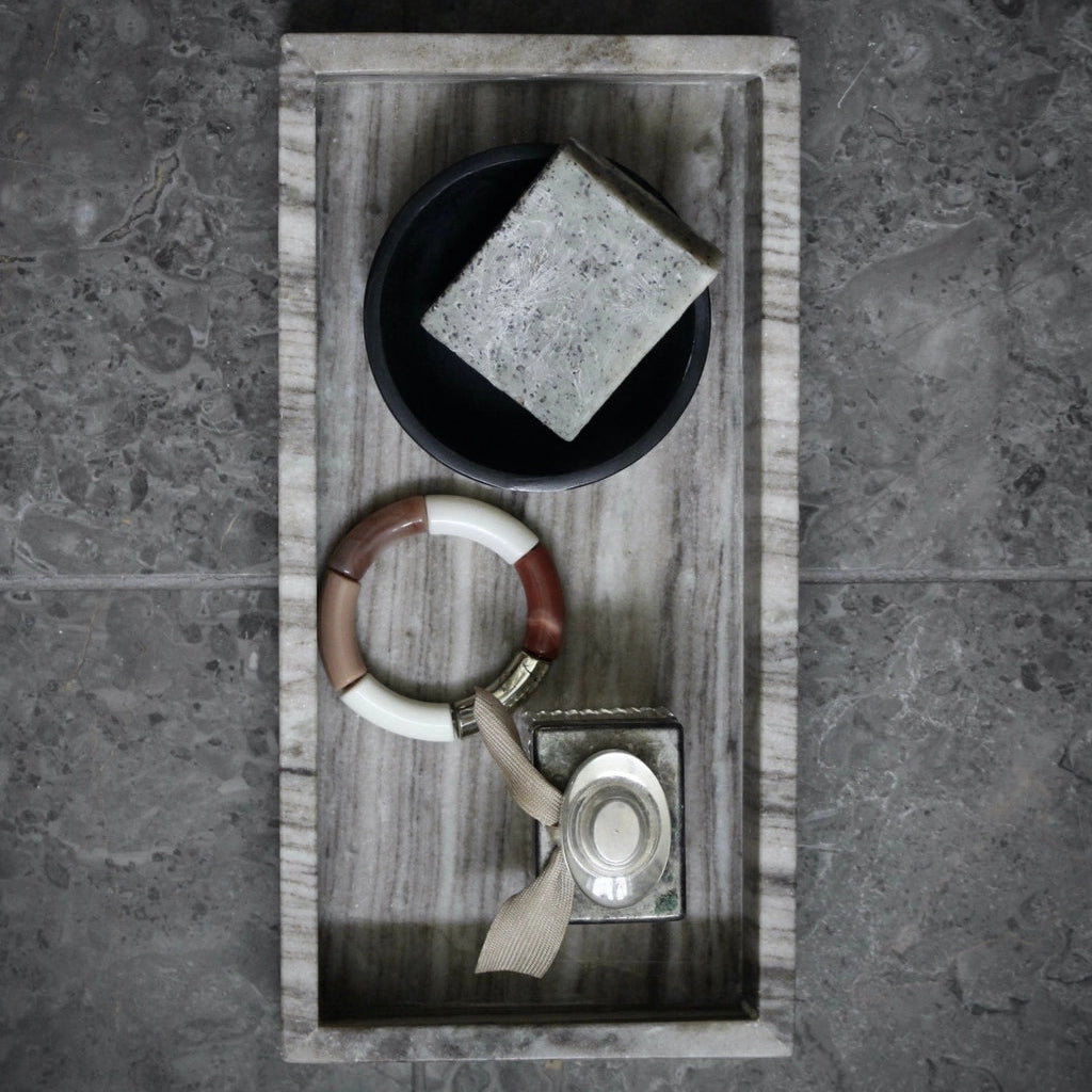 Marble bowl 15 x 30 x 5 cm