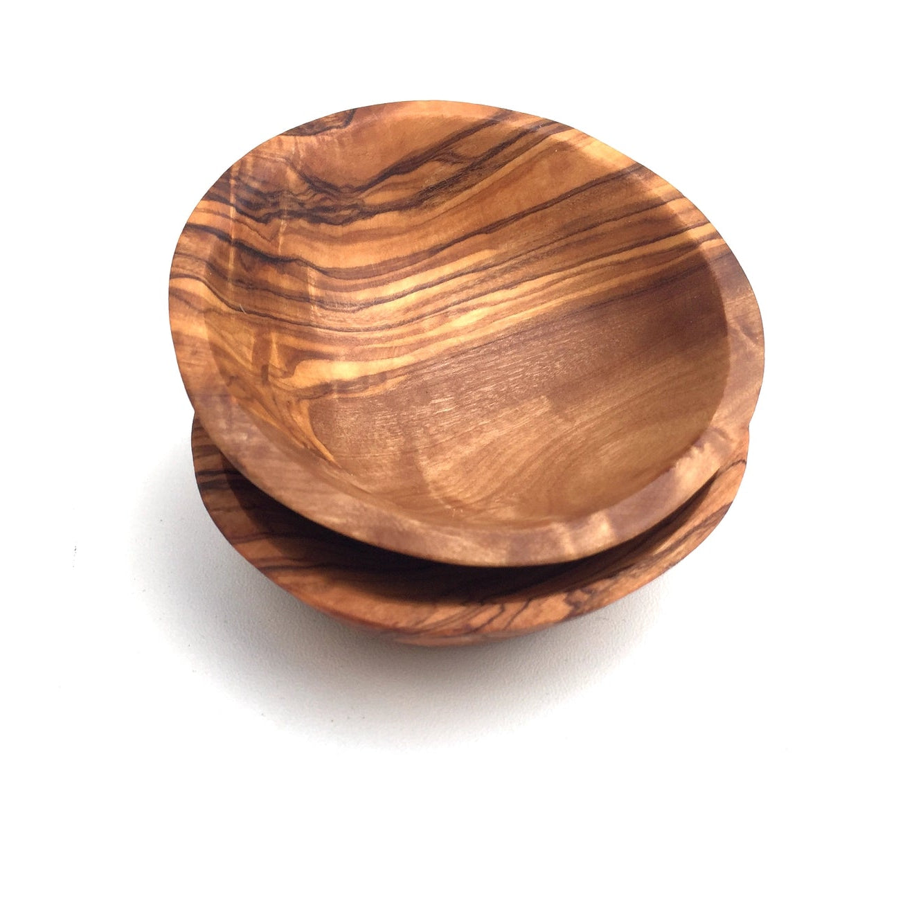 Olijfhout | Ronde, handgevormde kom